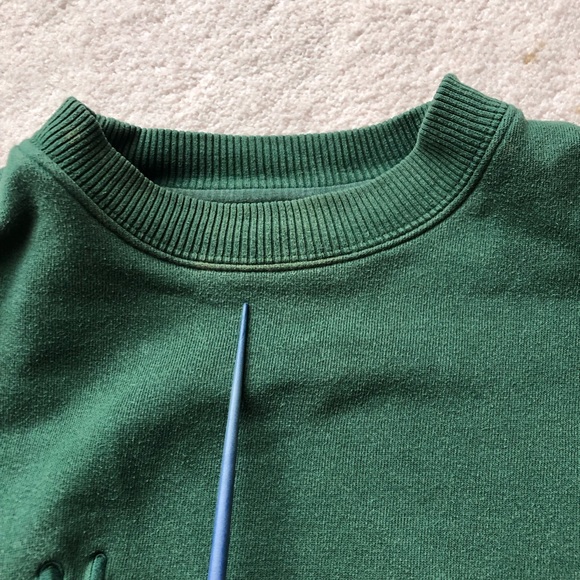 Harrods - Vintage Harrods Sweater, Green, made in England - Picture 10 of 13